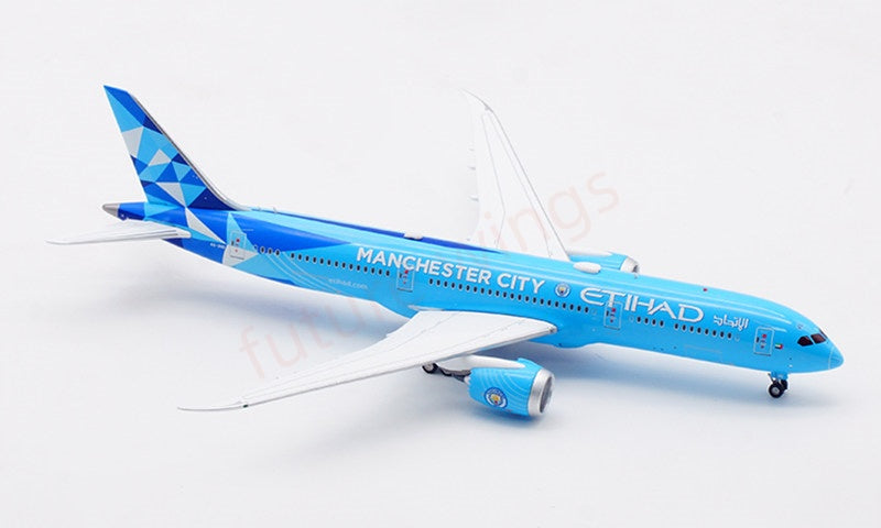 1:400 Aviation400 Etihad Airways B787-9 A6-BND Aircraft Model Free Tractor+Stand