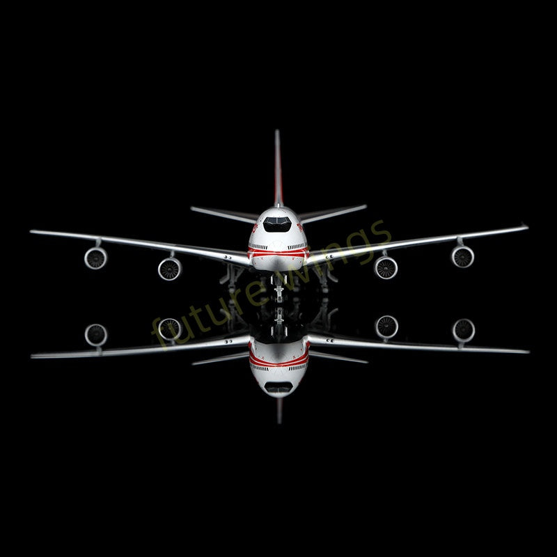 1:400 HX Models TWA B747-100 N53111/N93105/N93107 Aircraft Model+Free Tractor