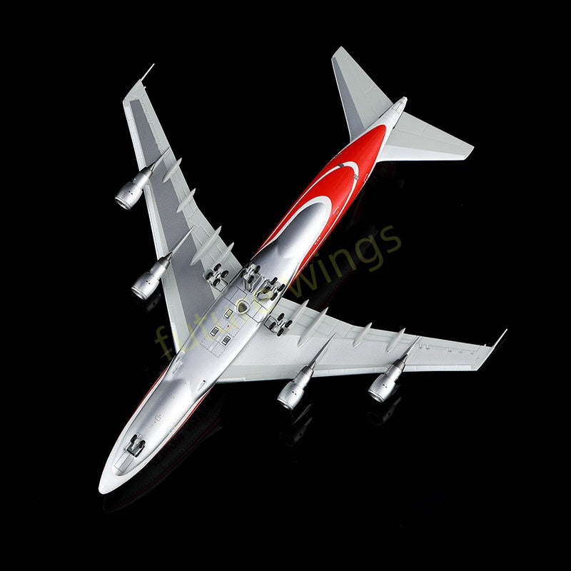 1:400 HX Models TWA B747-100 N53111/N93105/N93107 Aircraft Model+Free Tractor