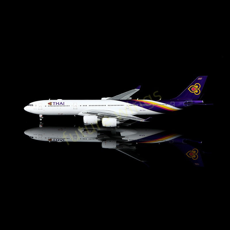 1:400 HX Models Thai Airways A340-500 HS-TLA HS-TLB HS-TLC HS-TLD+Free Tractor