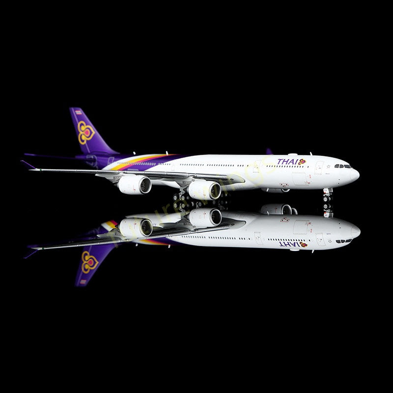 1:400 HX Models Thai Airways A340-500 HS-TLA HS-TLB HS-TLC HS-TLD+Free Tractor
