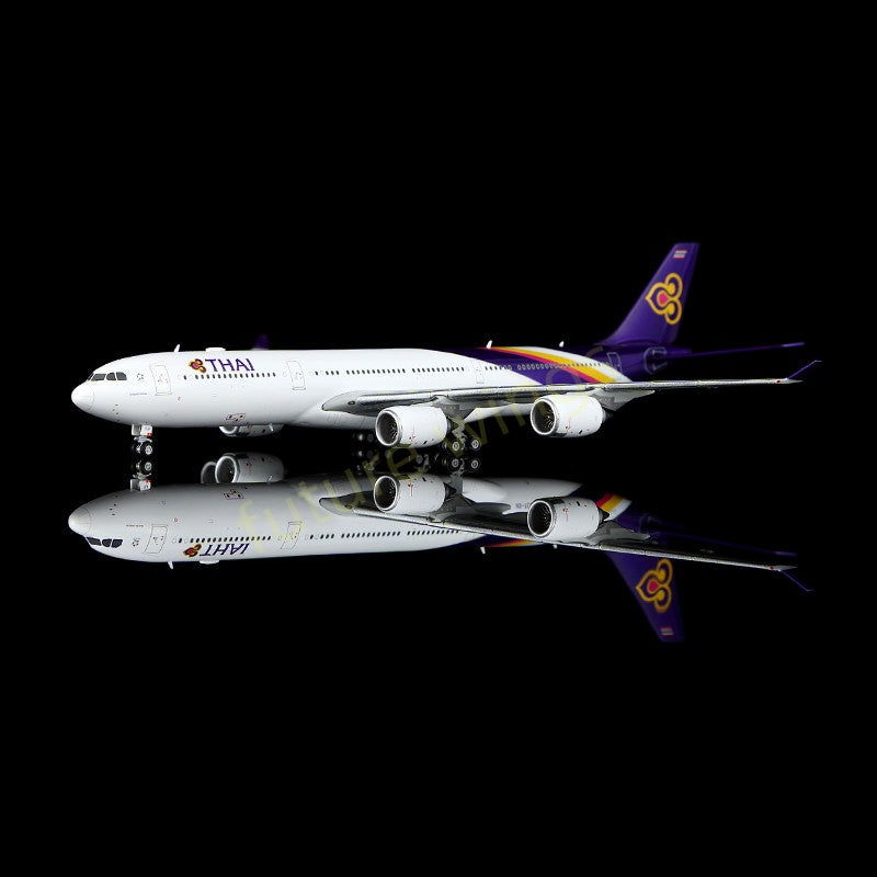 1:400 HX Models Thai Airways A340-500 HS-TLA HS-TLB HS-TLC HS-TLD+Free Tractor