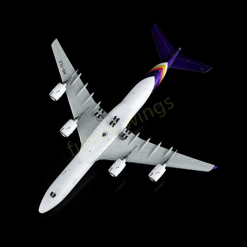 1:400 HX Models Thai Airways A340-500 HS-TLA HS-TLB HS-TLC HS-TLD+Free Tractor