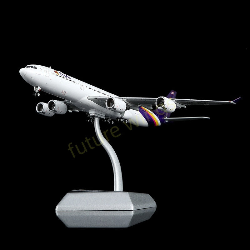 1:400 HX Models Thai Airways A340-500 HS-TLA HS-TLB HS-TLC HS-TLD+Free Tractor