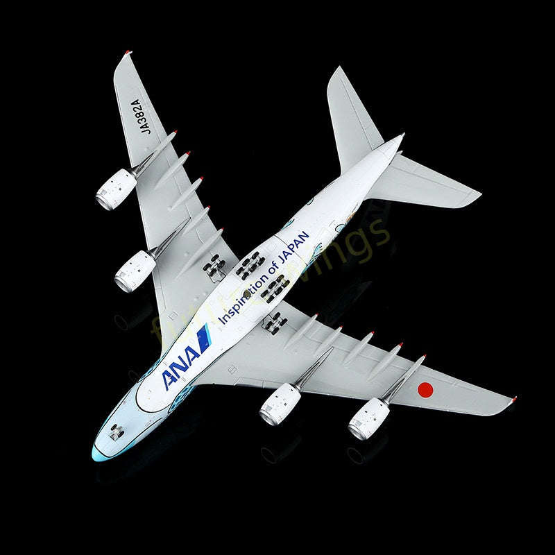 1:400 HX Models ANA A380 JA381A JA382A JA383A Aircraft Model+Free