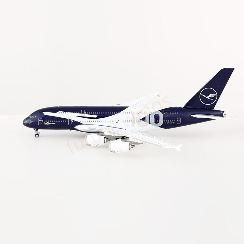 1:400 HX Models Lufthansa Airlines A380 D-AIMH "100Years"+Free Tractor
