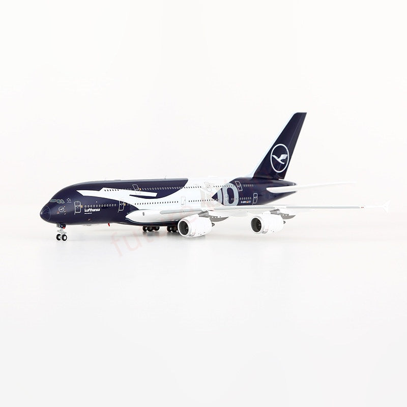 1:400 HX Models Lufthansa Airlines A380 D-AIMH "100Years"+Free Tractor