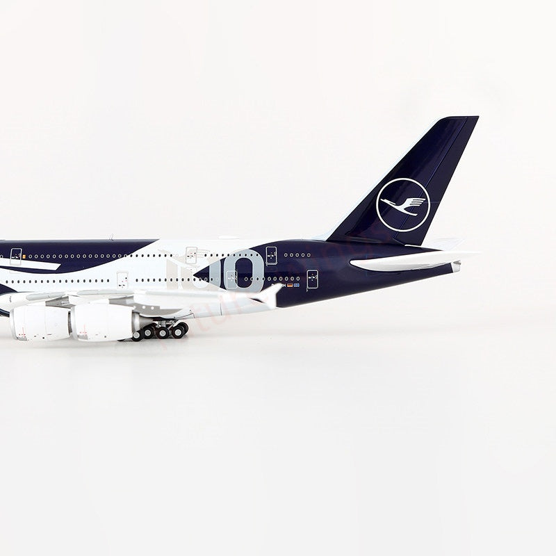 1:400 HX Models Lufthansa Airlines A380 D-AIMH "100Years"+Free Tractor