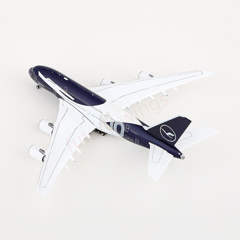 1:400 HX Models Lufthansa Airlines A380 D-AIMH "100Years"+Free Tractor