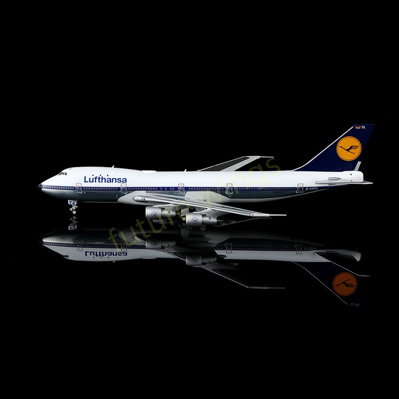 1:400 YY Wings Lufthansa Airlines B747-100 D-ABYA/ABYC +Free Tractor