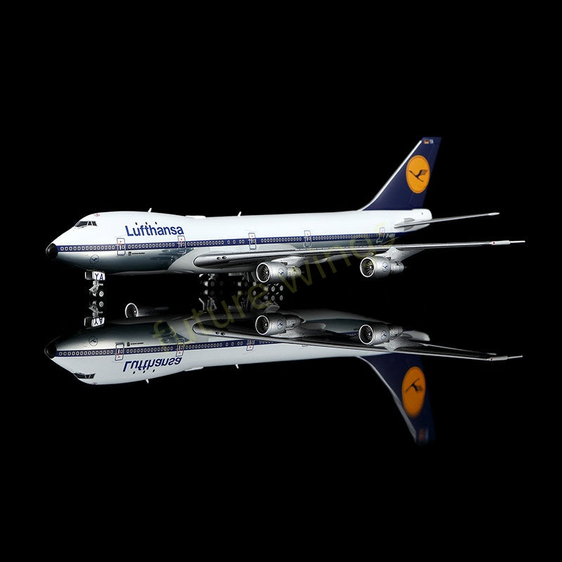 1:400 YY Wings Lufthansa Airlines B747-100 D-ABYA/ABYC +Free Tractor