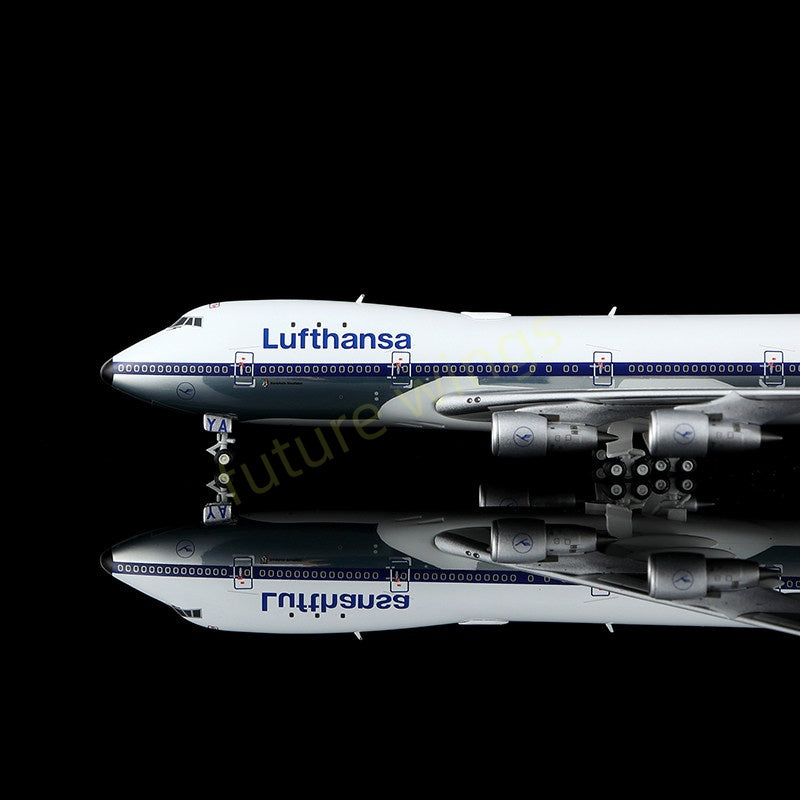 1:400 YY Wings Lufthansa Airlines B747-100 D-ABYA/ABYC +Free Tractor