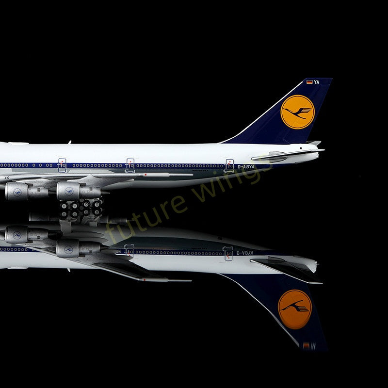 1:400 YY Wings Lufthansa Airlines B747-100 D-ABYA/ABYC +Free Tractor