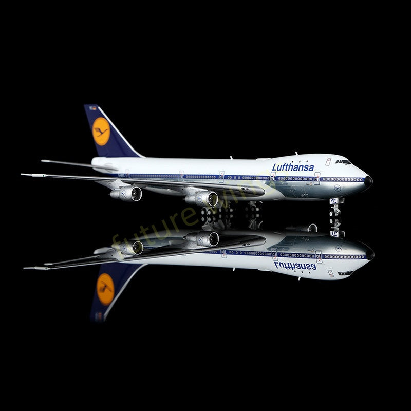 1:400 YY Wings Lufthansa Airlines B747-100 D-ABYA/ABYC +Free Tractor