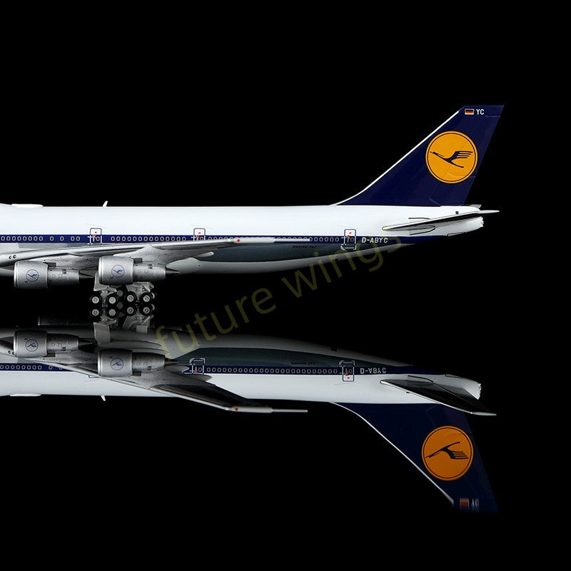 1:400 YY Wings Lufthansa Airlines B747-100 D-ABYA/ABYC +Free Tractor
