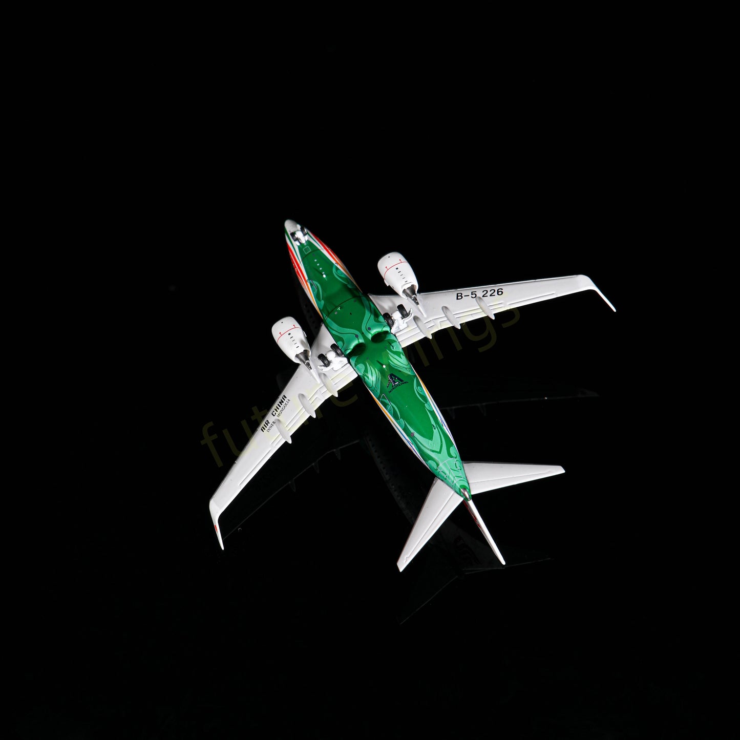 1:400 AeroPolaris Air China Inner Mongolia B737-700 B-5226 Aircraft Model+Free Tractor
