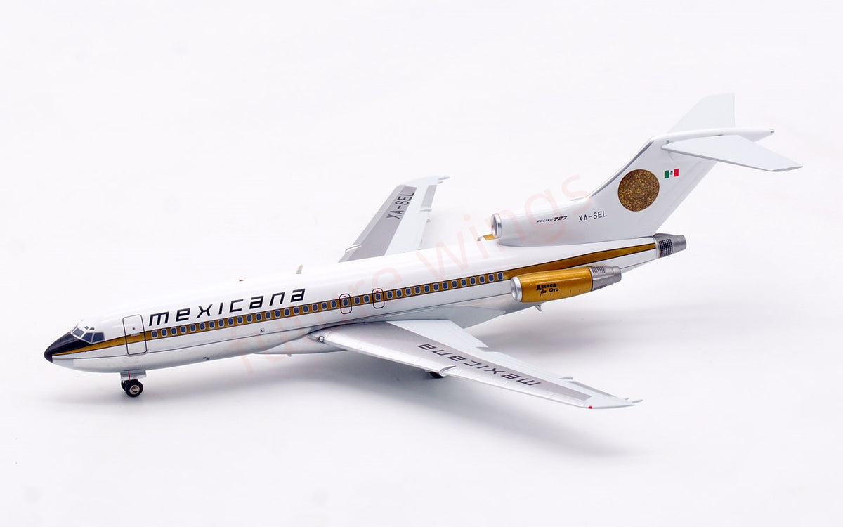 1:200 InFlight200 Mexicana B727-100 XA-SEL Diecast Aircraft Model