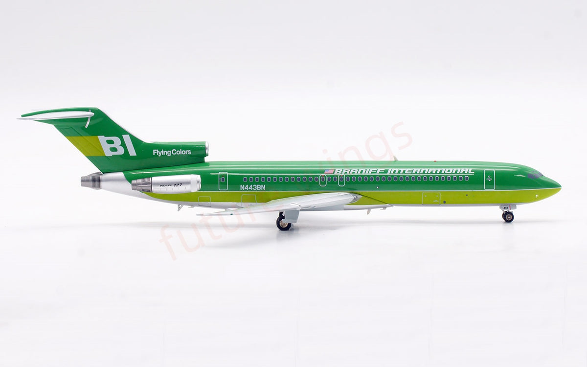 1:200 InFlight200 Braniff International Airways B727-200 N443BN Diecast Aircraft Model