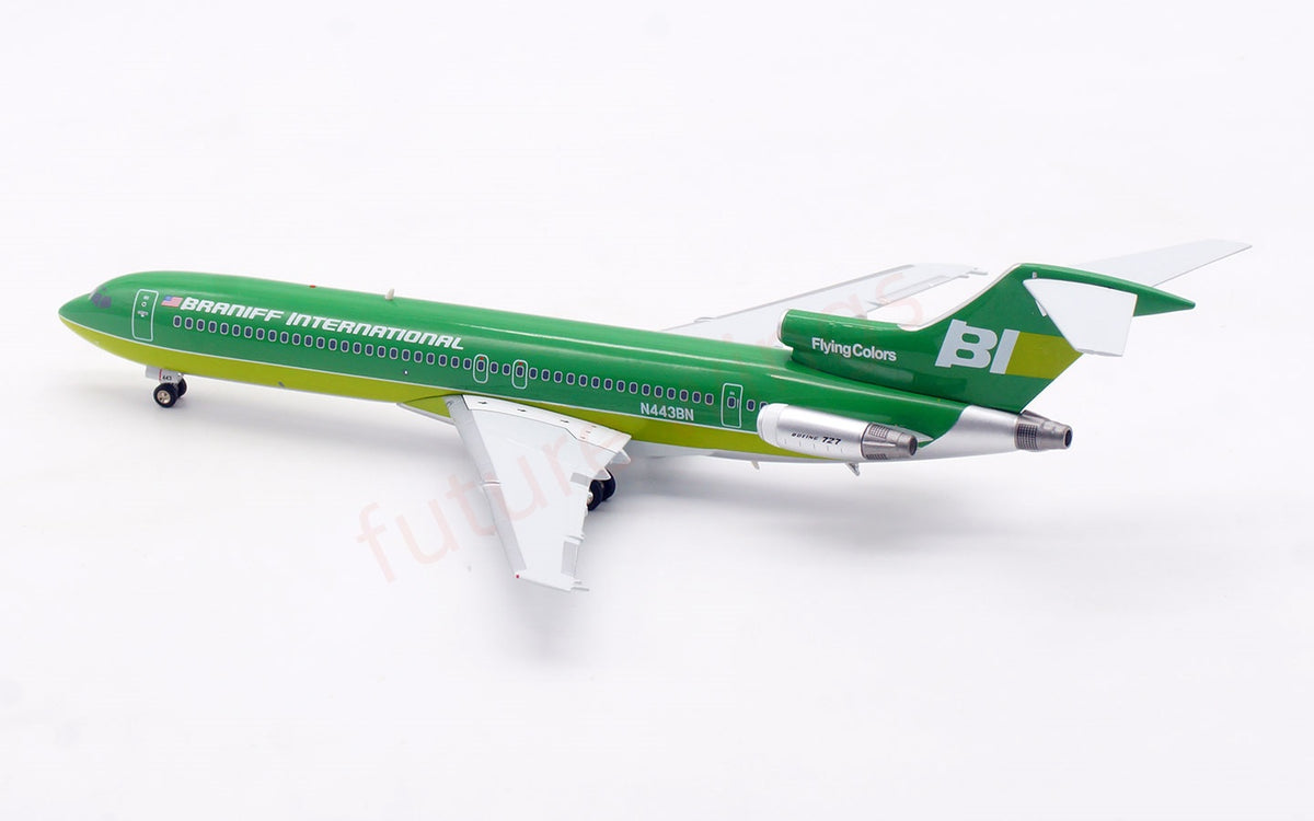 1:200 InFlight200 Braniff International Airways B727-200 N443BN Diecast Aircraft Model
