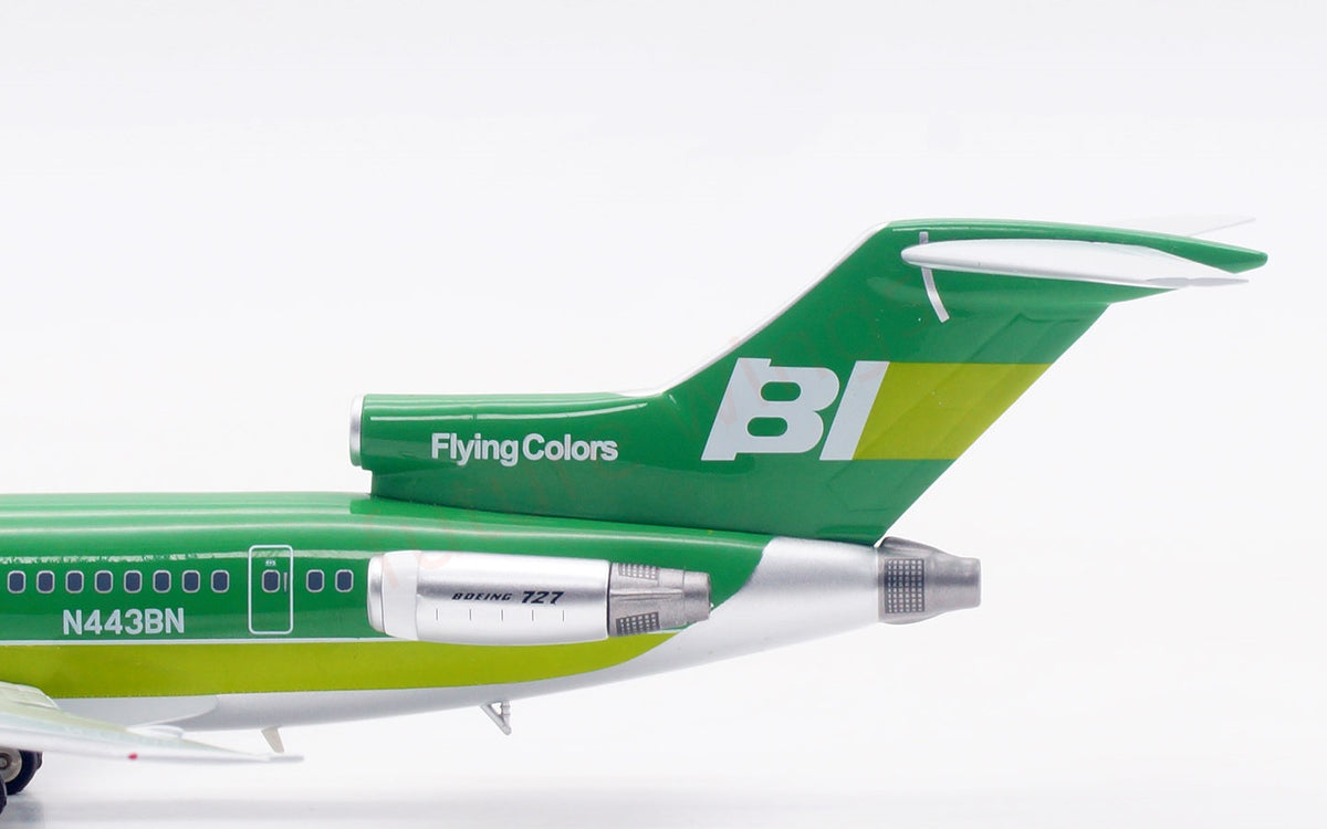 1:200 InFlight200 Braniff International Airways B727-200 N443BN Diecast Aircraft Model