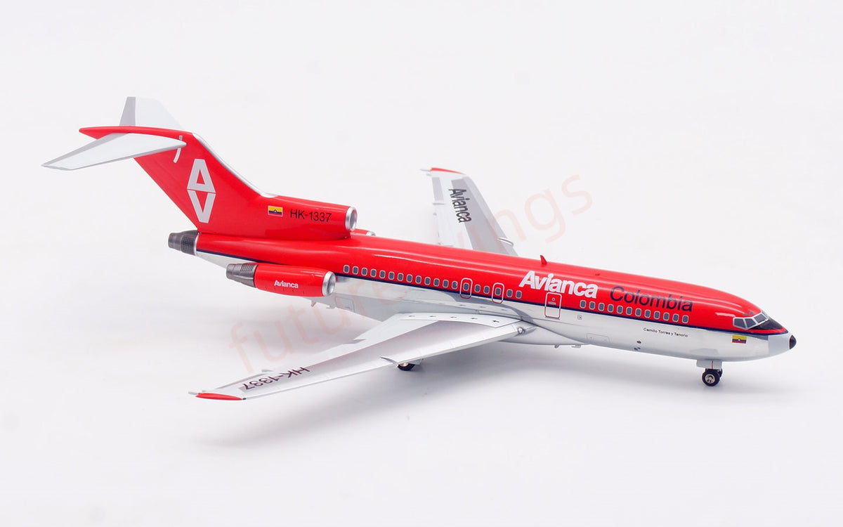 1:200 InFlight200 Avianca Colombia B727-100 HK-1337 Diecast Aircraft Model