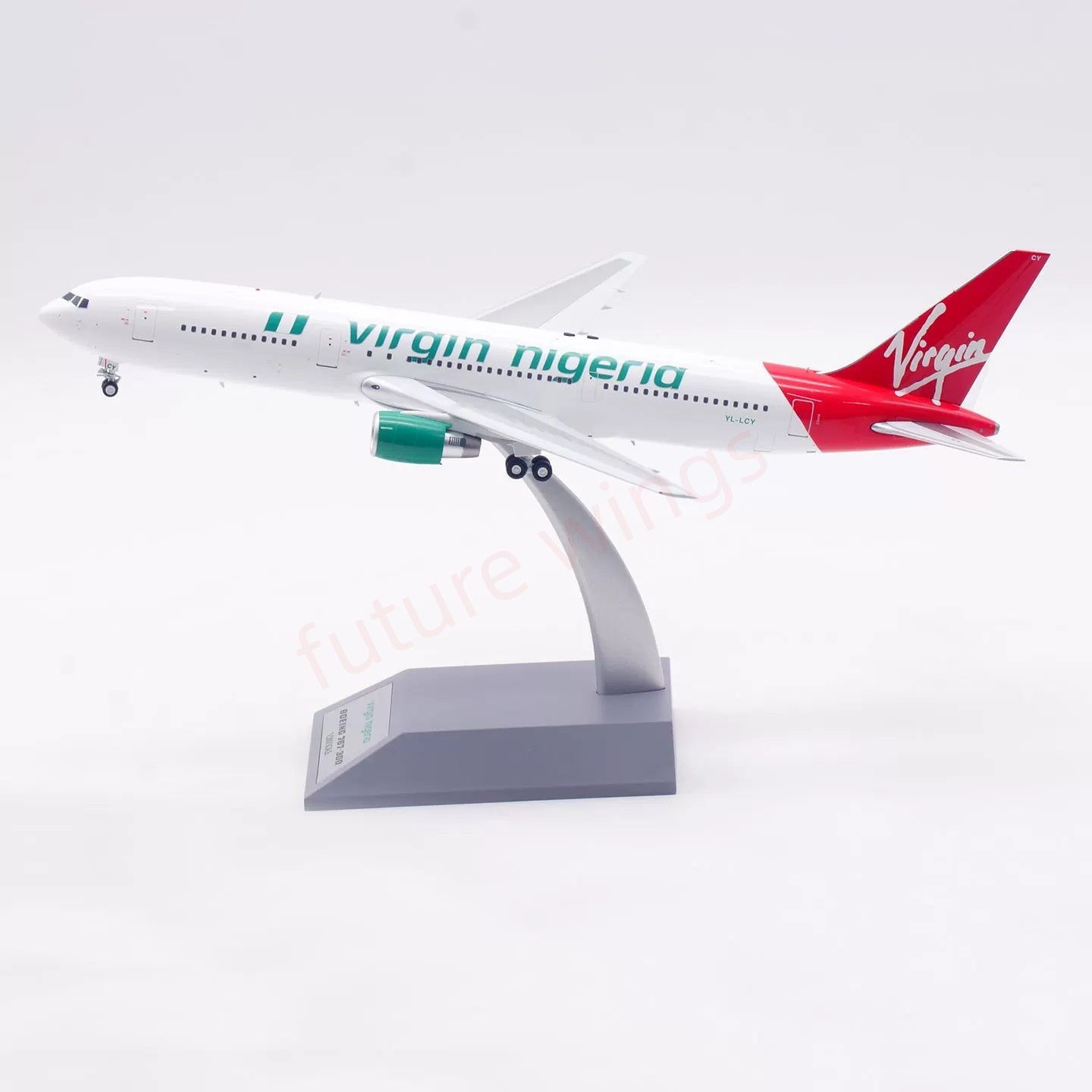 1:200 InFlight200 Virgin Nigeria B767-300 YL-LCY Diecast Aircraft Model