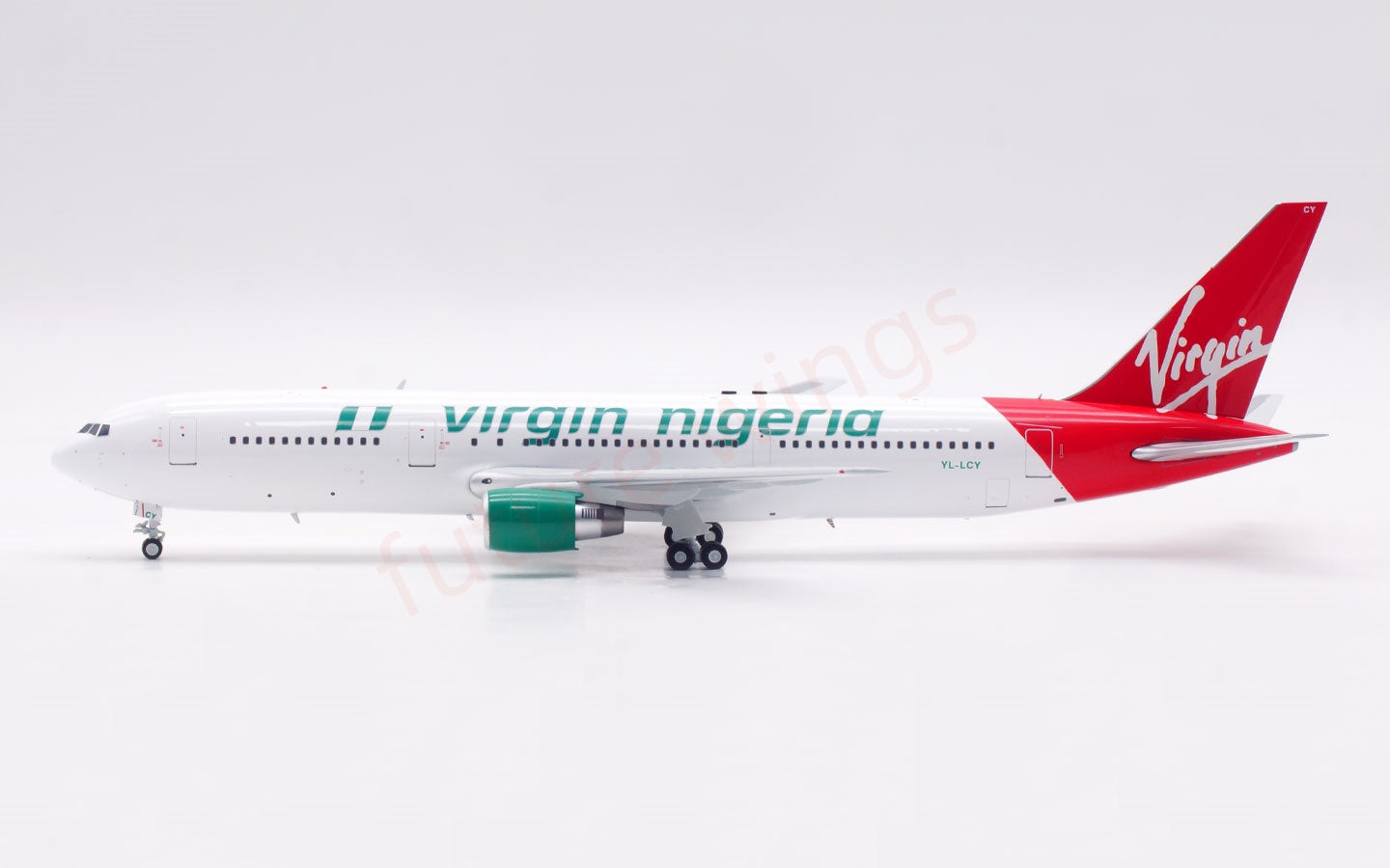1:200 InFlight200 Virgin Nigeria B767-300 YL-LCY Diecast Aircraft Model