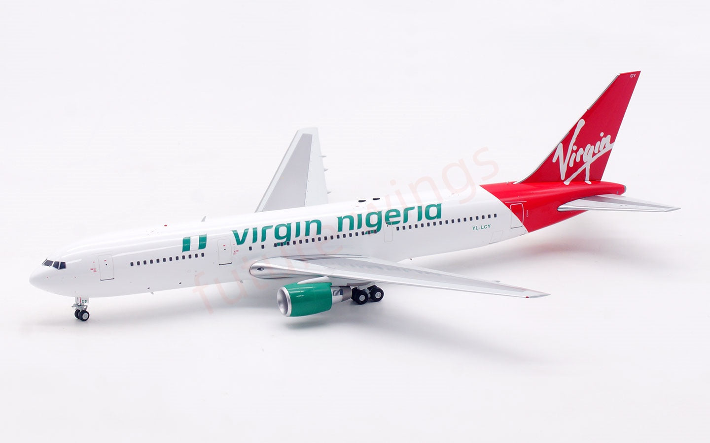 1:200 InFlight200 Virgin Nigeria B767-300 YL-LCY Diecast Aircraft Model