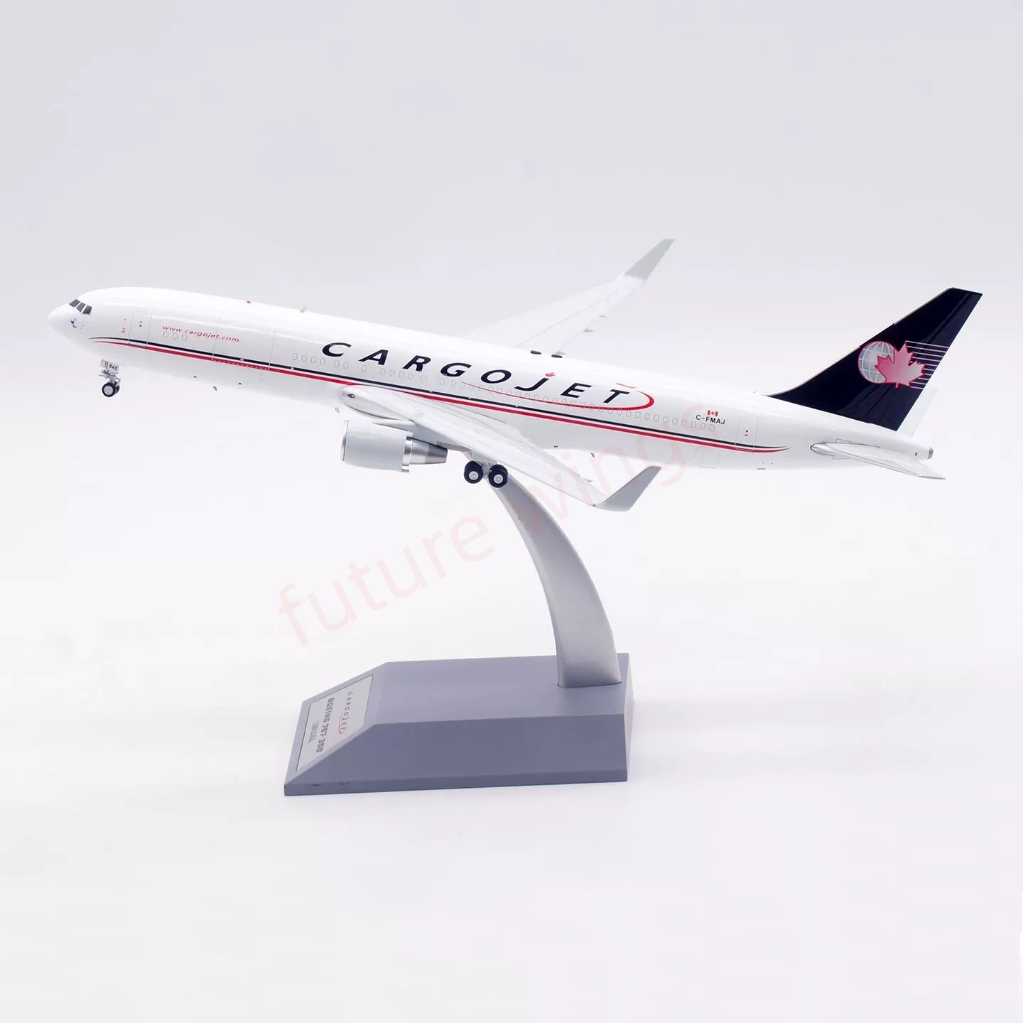 1:200 InFlight200 CargoJet B767-300 C-FMAJ Diecast Aircraft Model