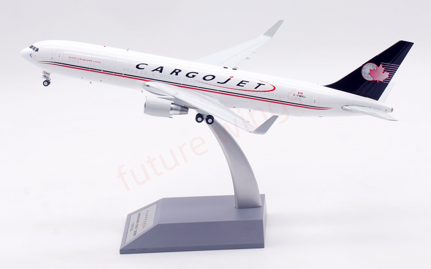 1:200 InFlight200 CargoJet B767-300 C-FMAJ Diecast Aircraft Model