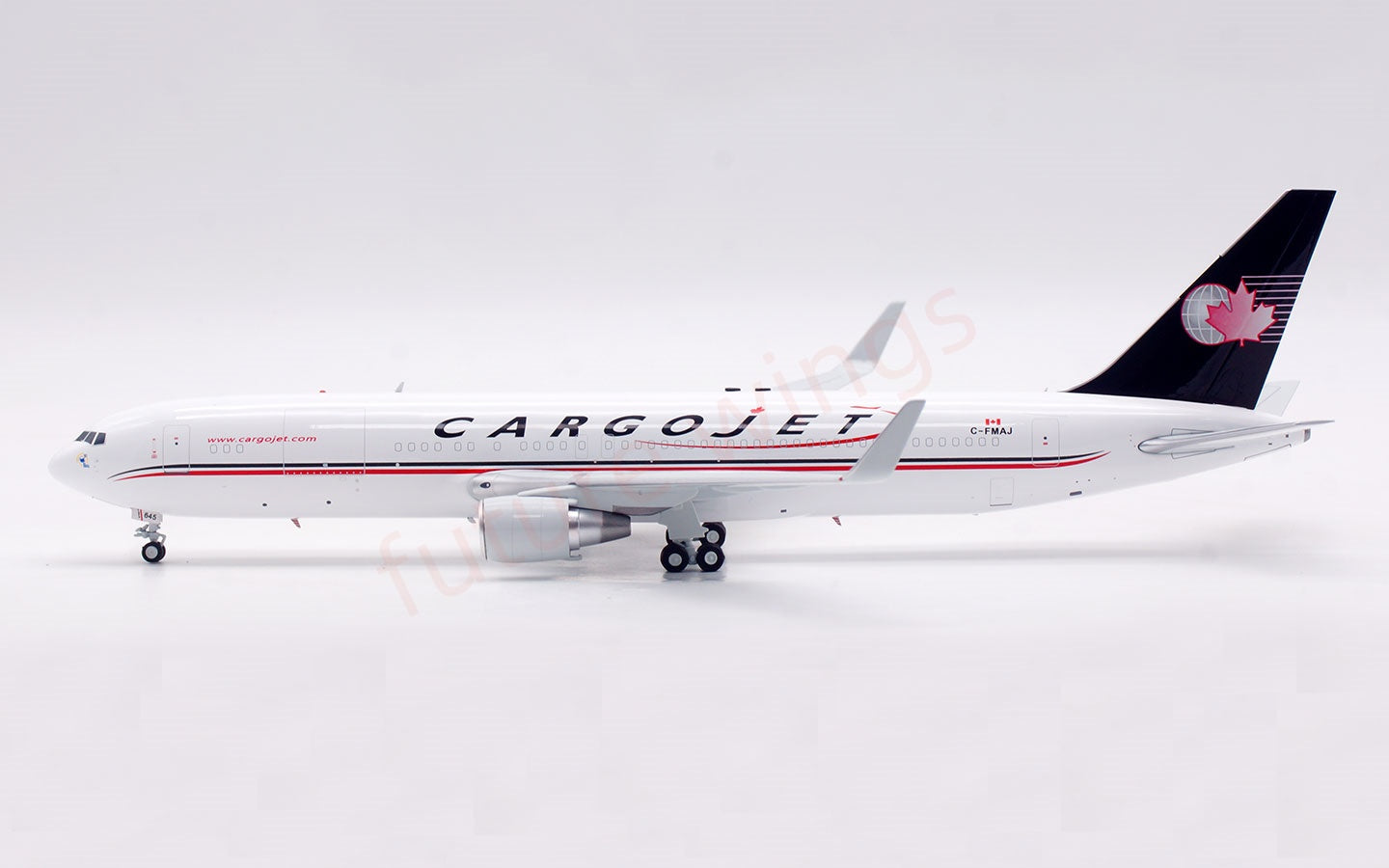 1:200 InFlight200 CargoJet B767-300 C-FMAJ Diecast Aircraft Model