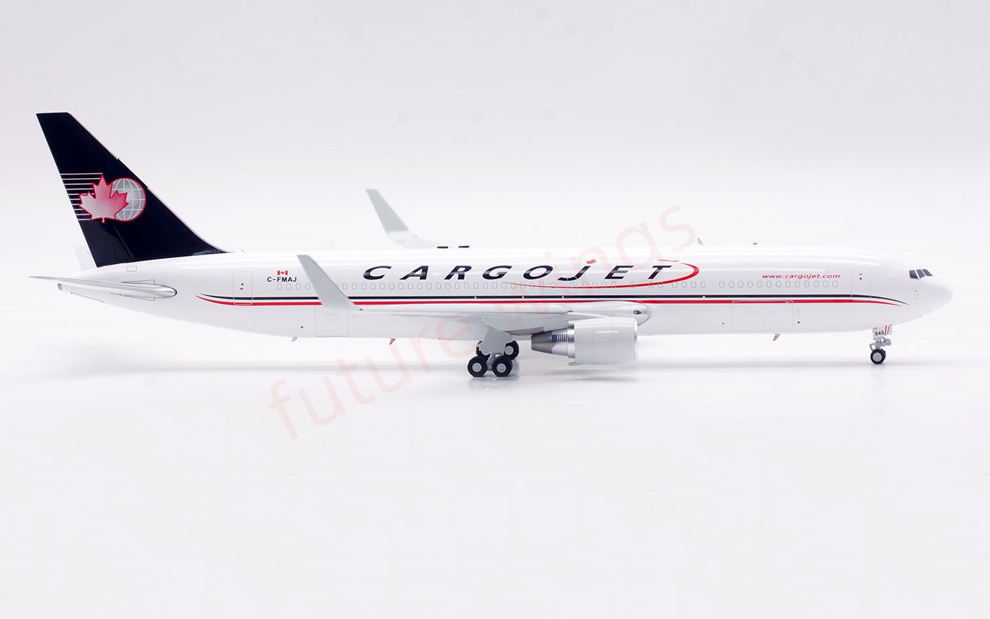 1:200 InFlight200 CargoJet B767-300 C-FMAJ Diecast Aircraft Model