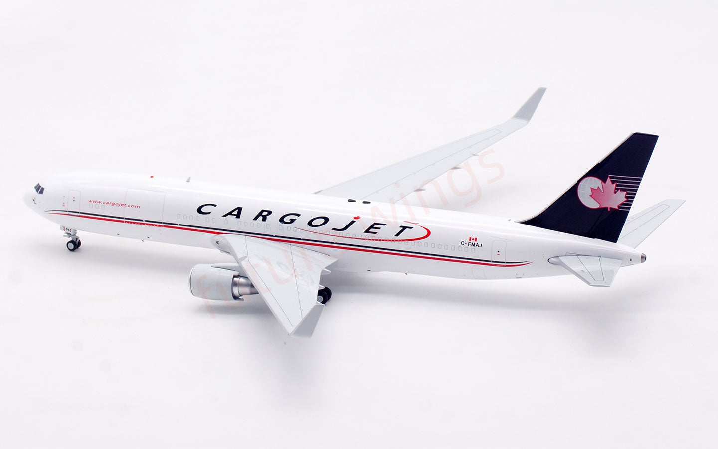 1:200 InFlight200 CargoJet B767-300 C-FMAJ Diecast Aircraft Model