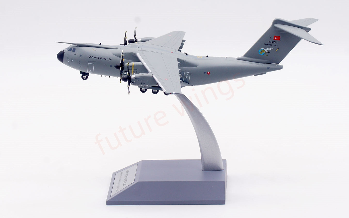 1:200 InFlight200 Turkish Air Force A400M 15-0051 Diecast Aircraft Model