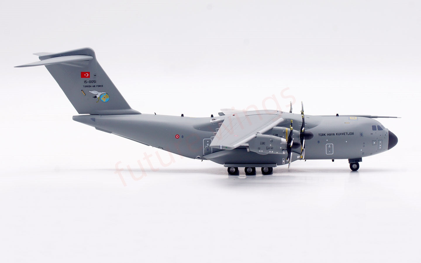 1:200 InFlight200 Turkish Air Force A400M 15-0051 Diecast Aircraft Model
