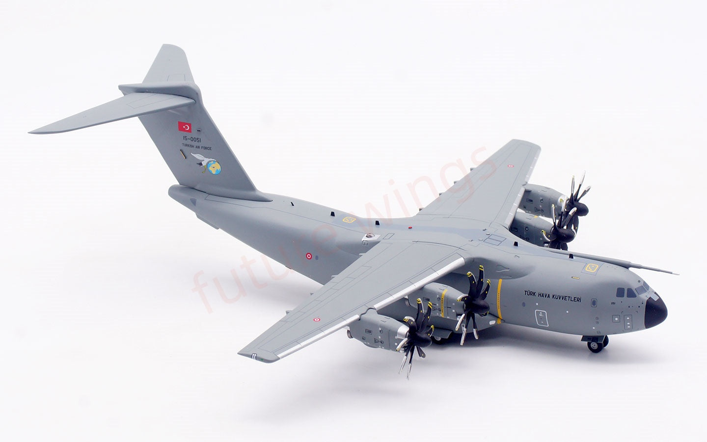 1:200 InFlight200 Turkish Air Force A400M 15-0051 Diecast Aircraft Model