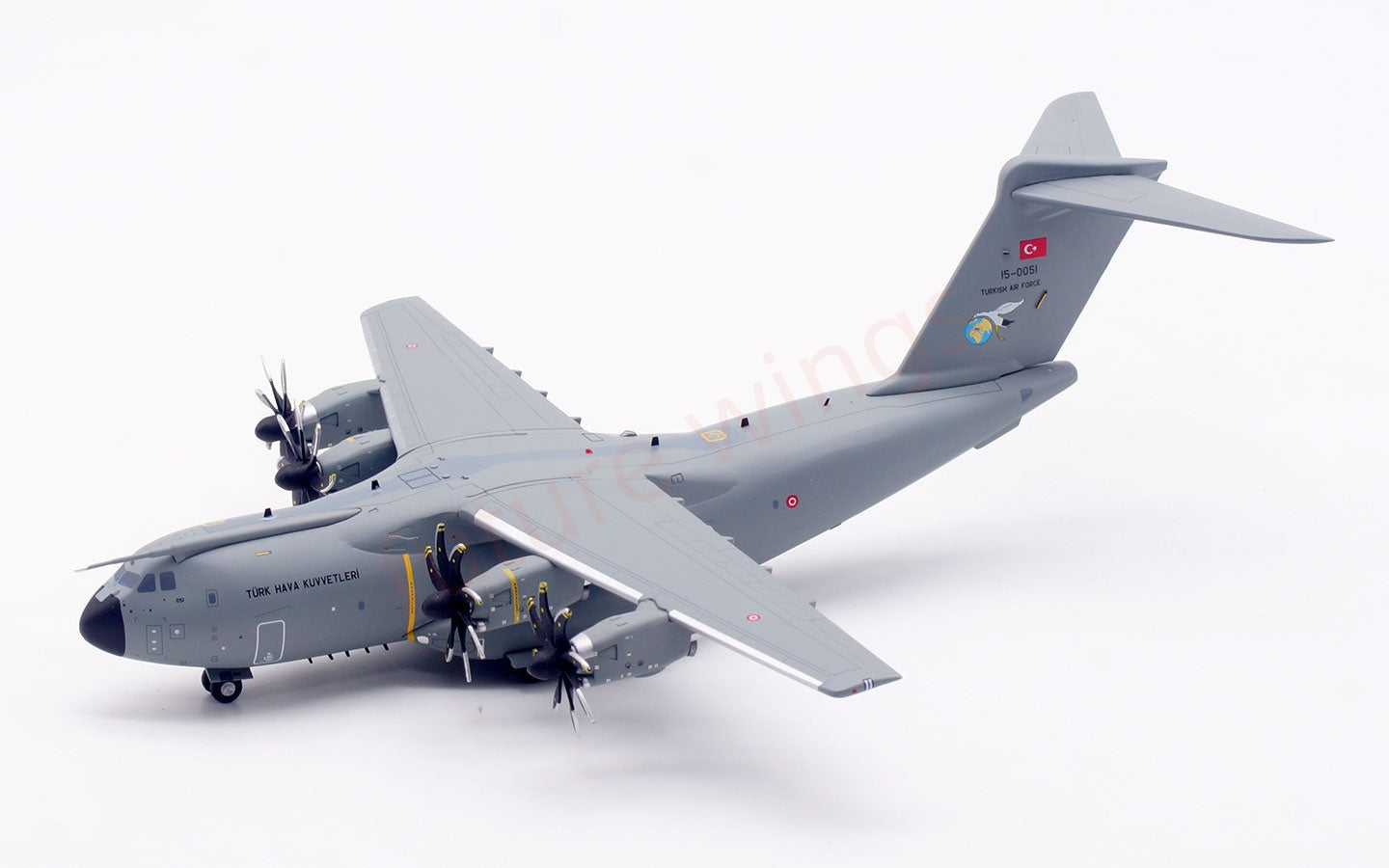 1:200 InFlight200 Turkish Air Force A400M 15-0051 Diecast Aircraft Model