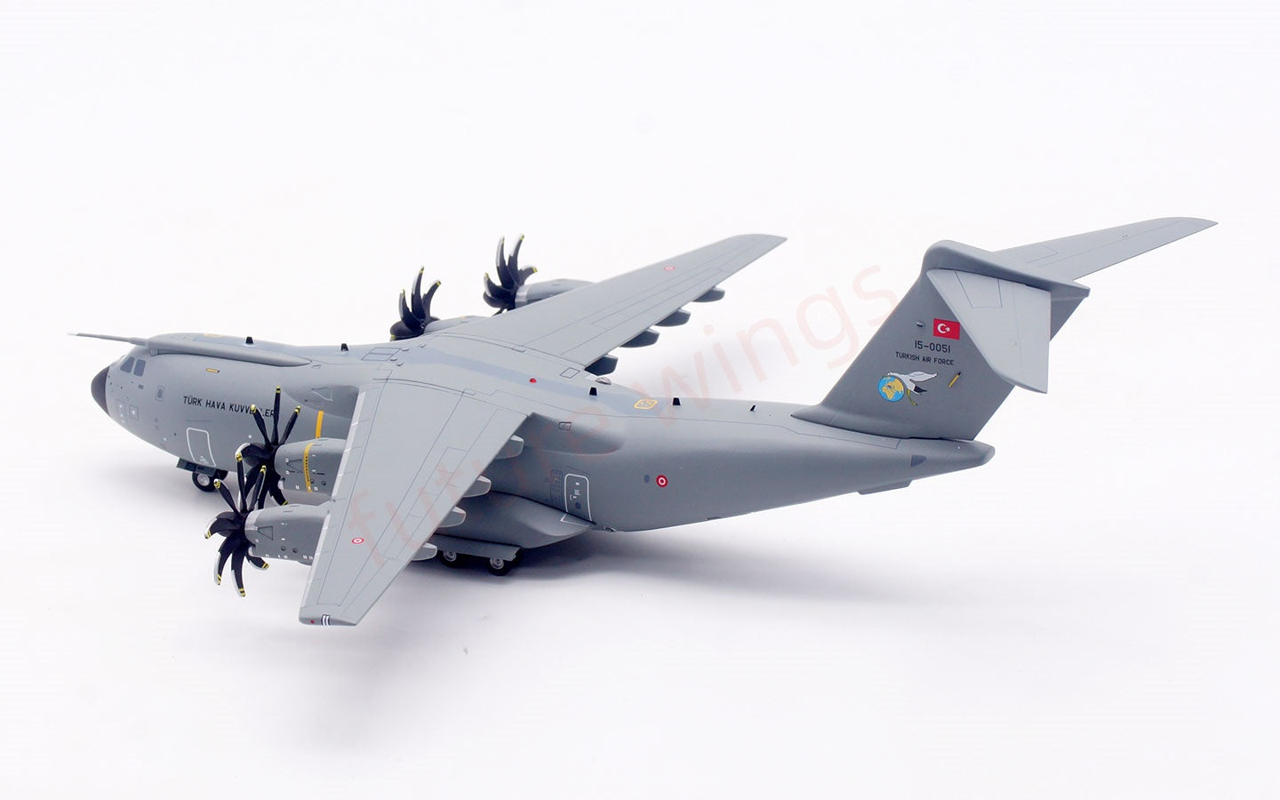 1:200 InFlight200 Turkish Air Force A400M 15-0051 Diecast Aircraft Model
