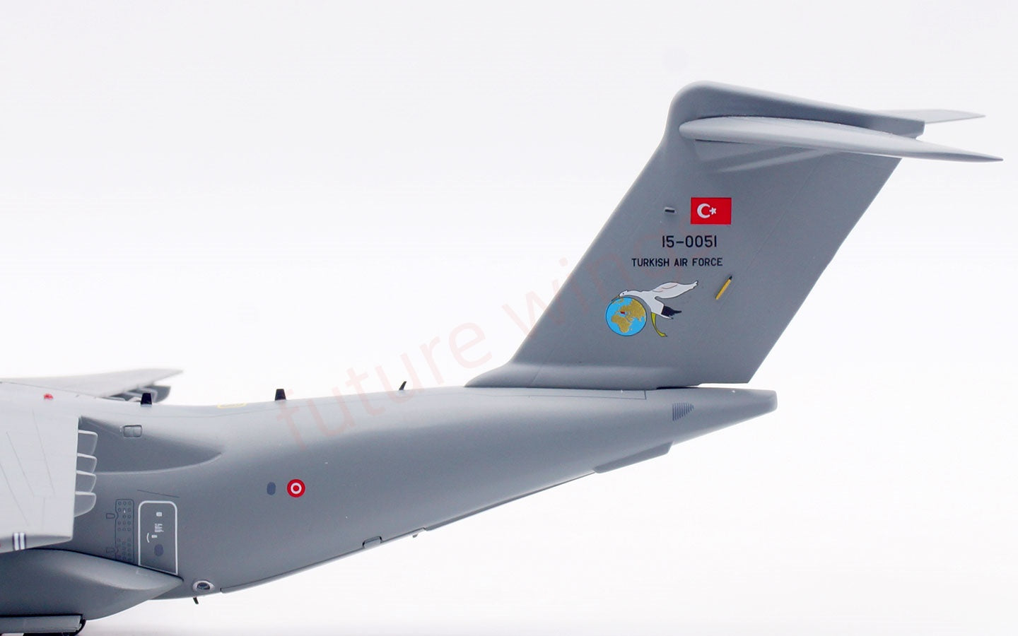 1:200 InFlight200 Turkish Air Force A400M 15-0051 Diecast Aircraft Model