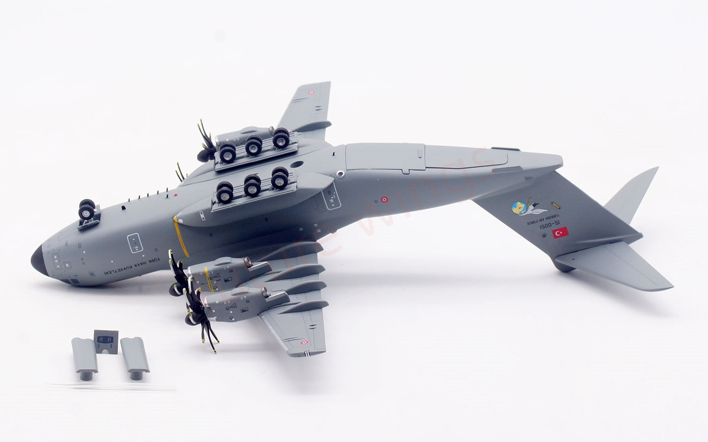 1:200 InFlight200 Turkish Air Force A400M 15-0051 Diecast Aircraft Model