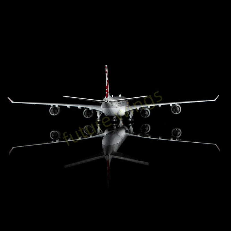 1:400 YY Wings Qatar Airways A340-600 A7-AGA Aircraft Model+Free Tractor