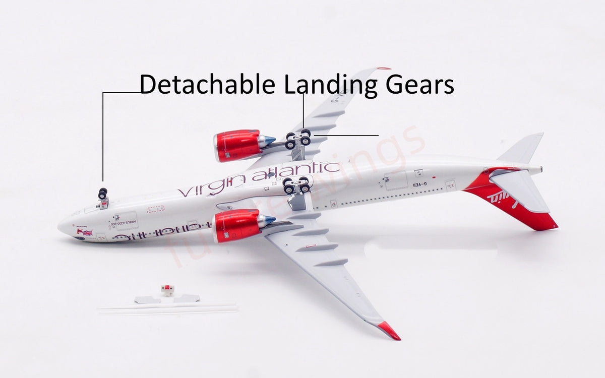 1:400 Aviation400 Virgin Atlantic A330-900NEO G-VEII Free Tractor+Stand