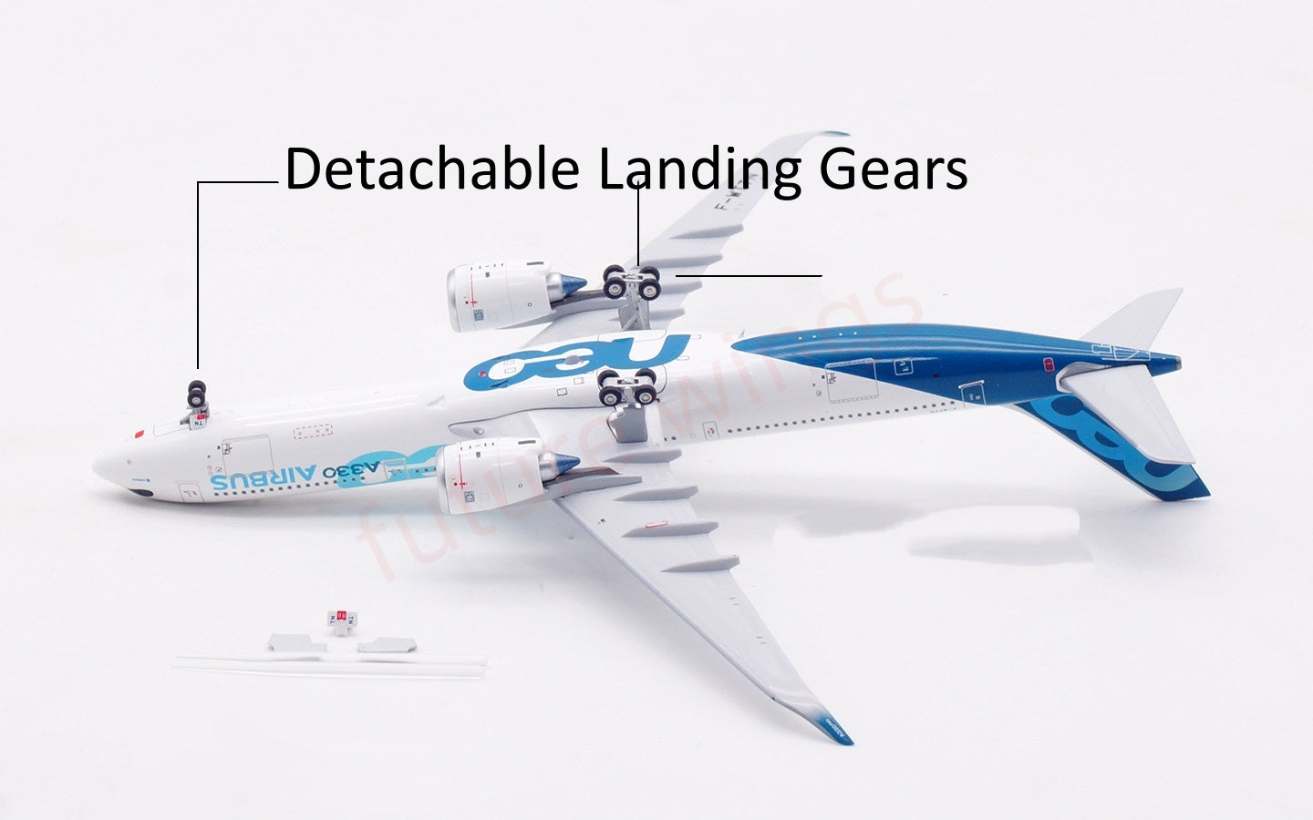 1:400 Aviation400 Airbus House Color A330-900NEO F-WTTN Free Tractor+Stand