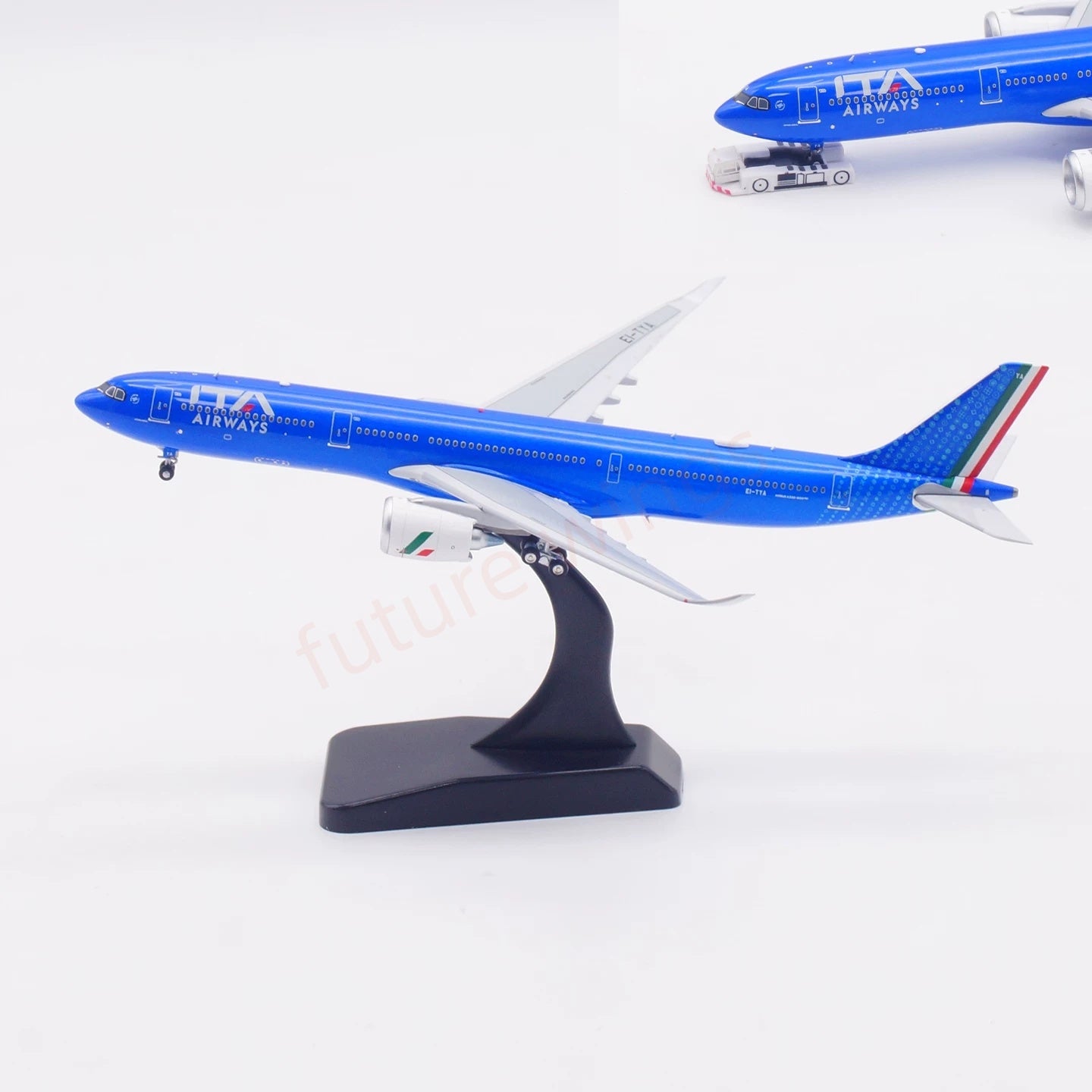 1:400 Aviation400 ITA A330-900NEO EI-TYA Aircraft Model Tractor+Stand