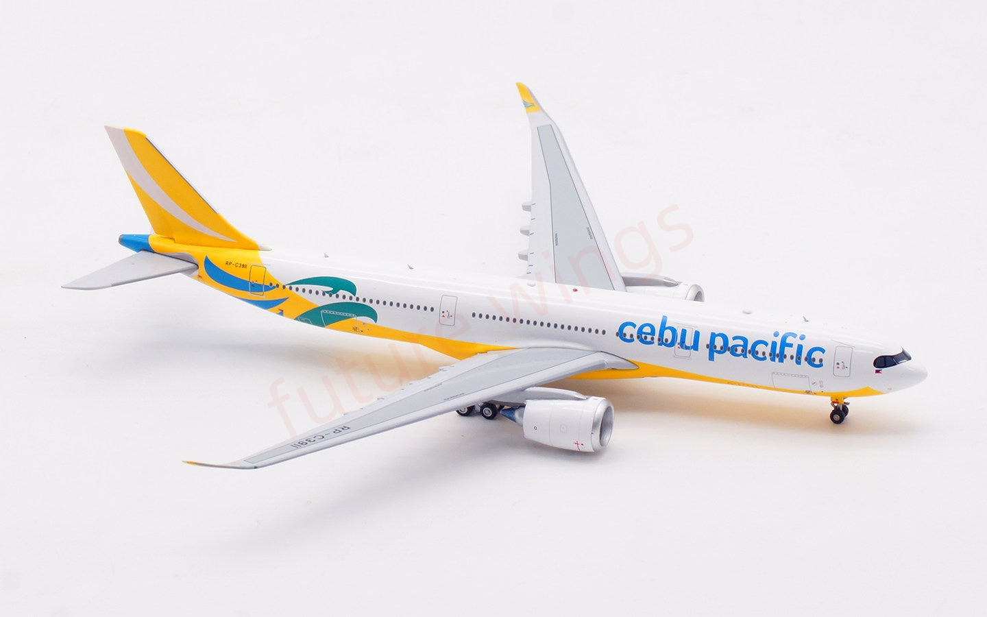 1:400 Aviation400 Cebu Pacific A330-900NEO RP-C3911 Aircraft Model Tractor+Stand