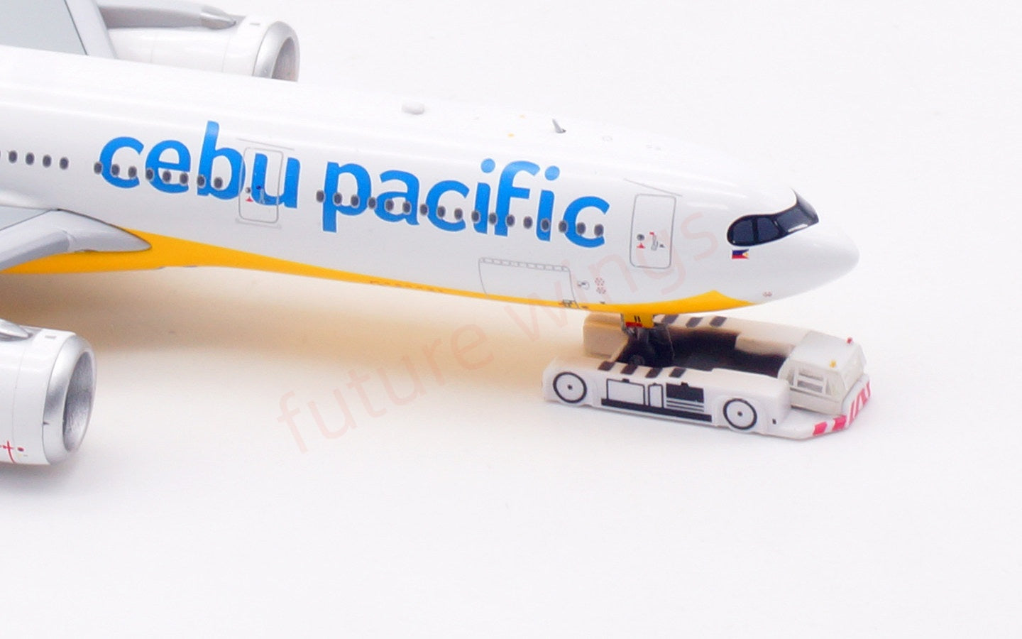 1:400 Aviation400 Cebu Pacific A330-900NEO RP-C3911 Aircraft Model Tractor+Stand