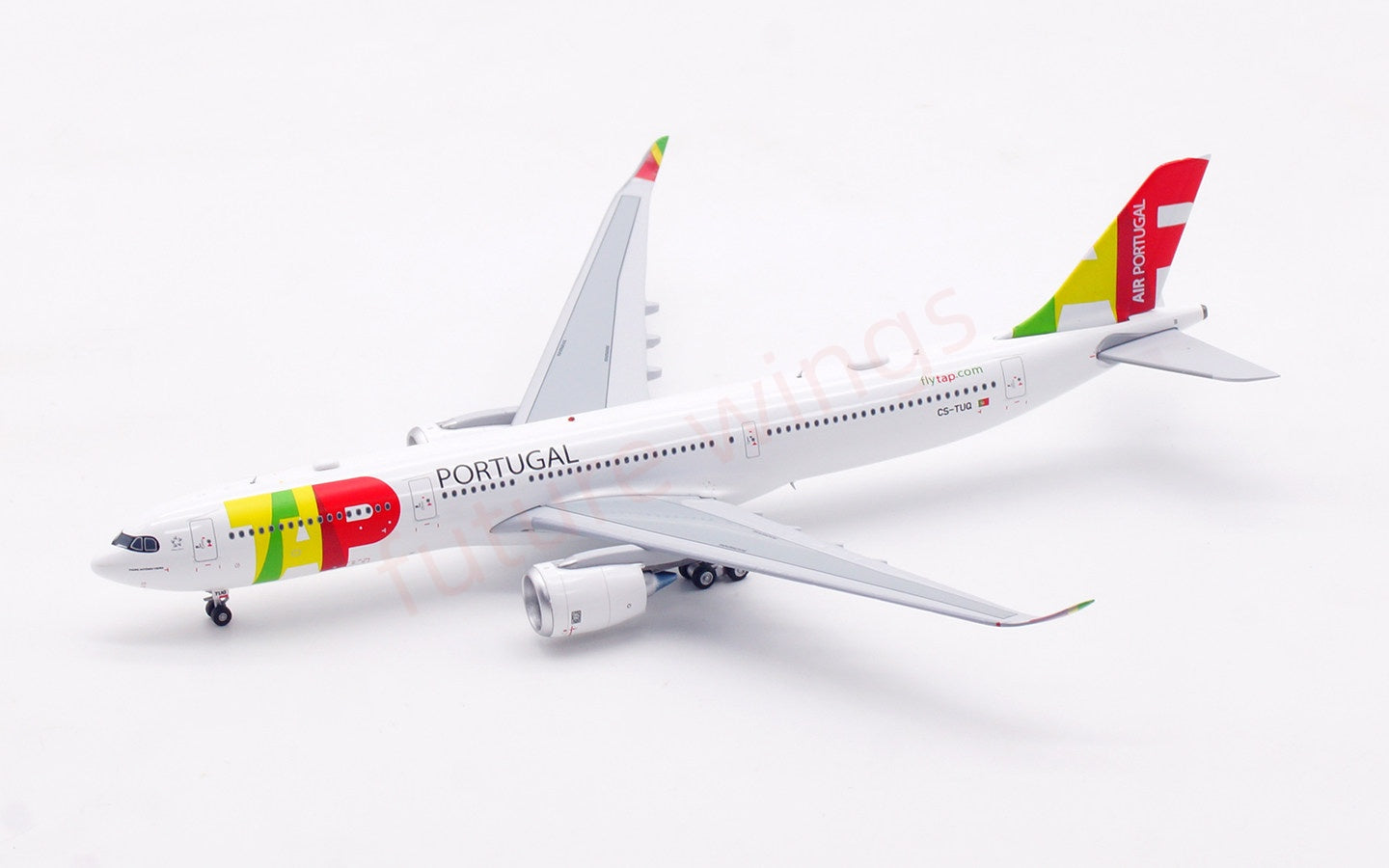 1:400 Aviation400 TAP A330-900NEO CS-TUQ Aircraft Model Tractor+Stand