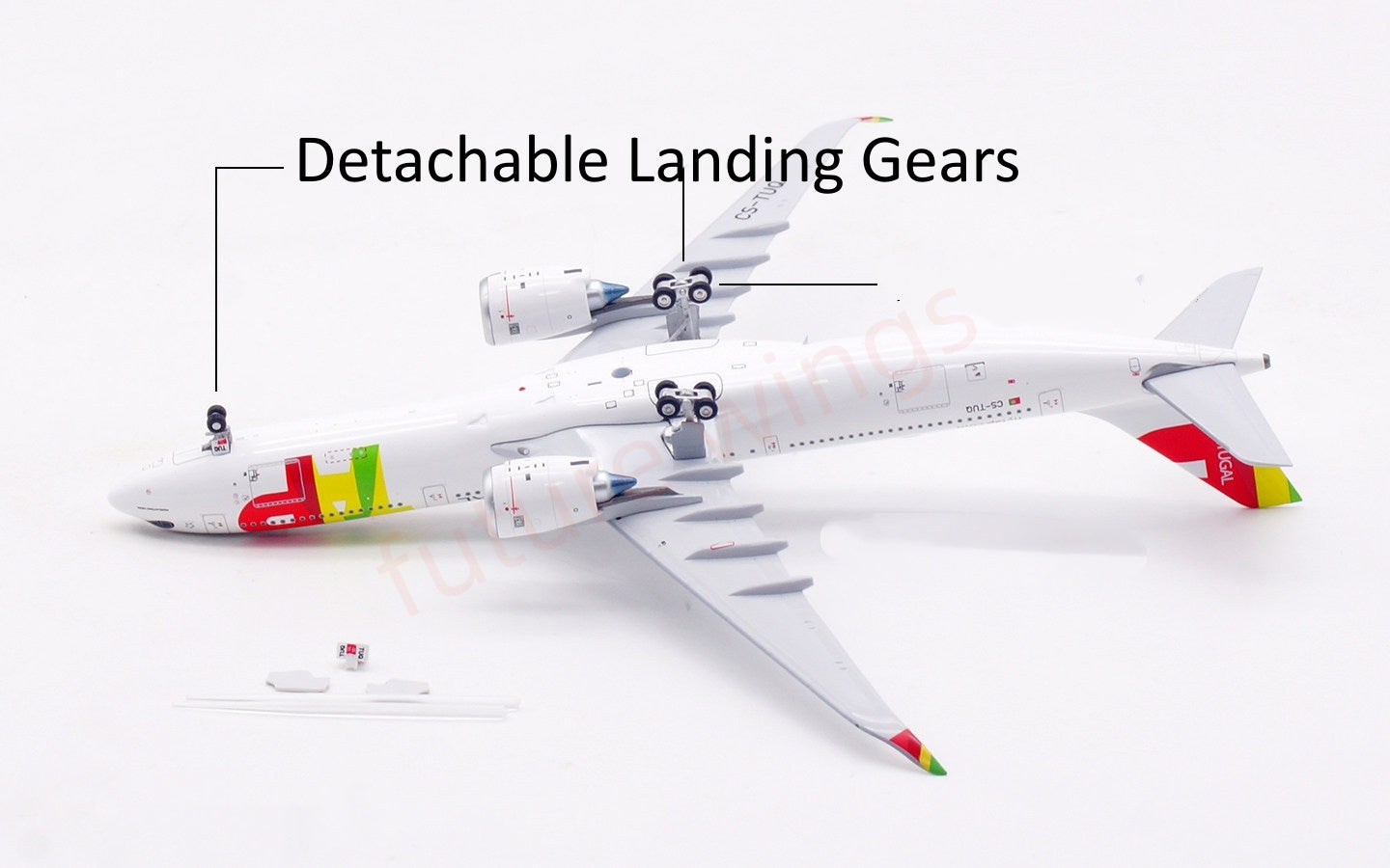 1:400 Aviation400 TAP A330-900NEO CS-TUQ Aircraft Model Tractor+Stand