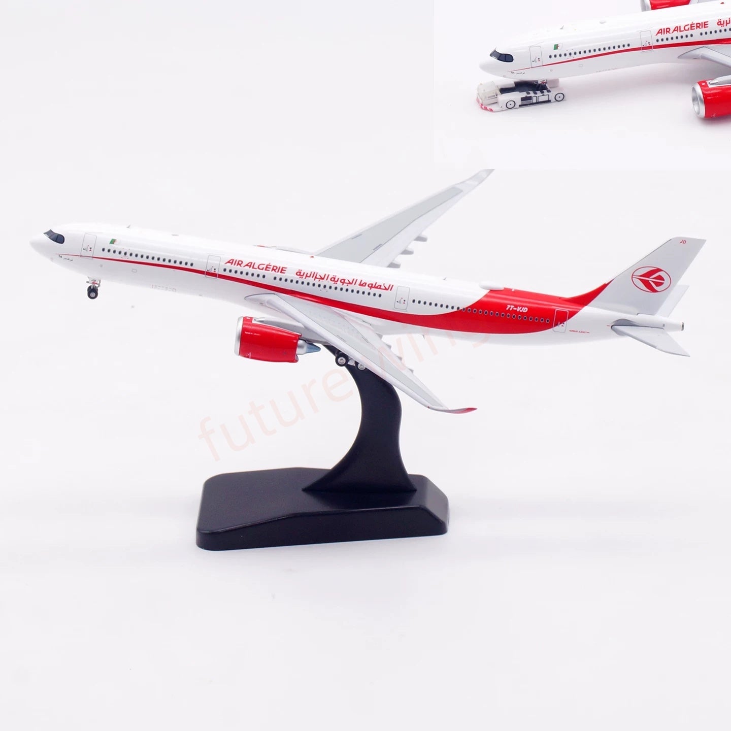1:400 Aviation400 Air Algerie A330-900NEO 7T-VJD Aircraft Model Tractor+Stand