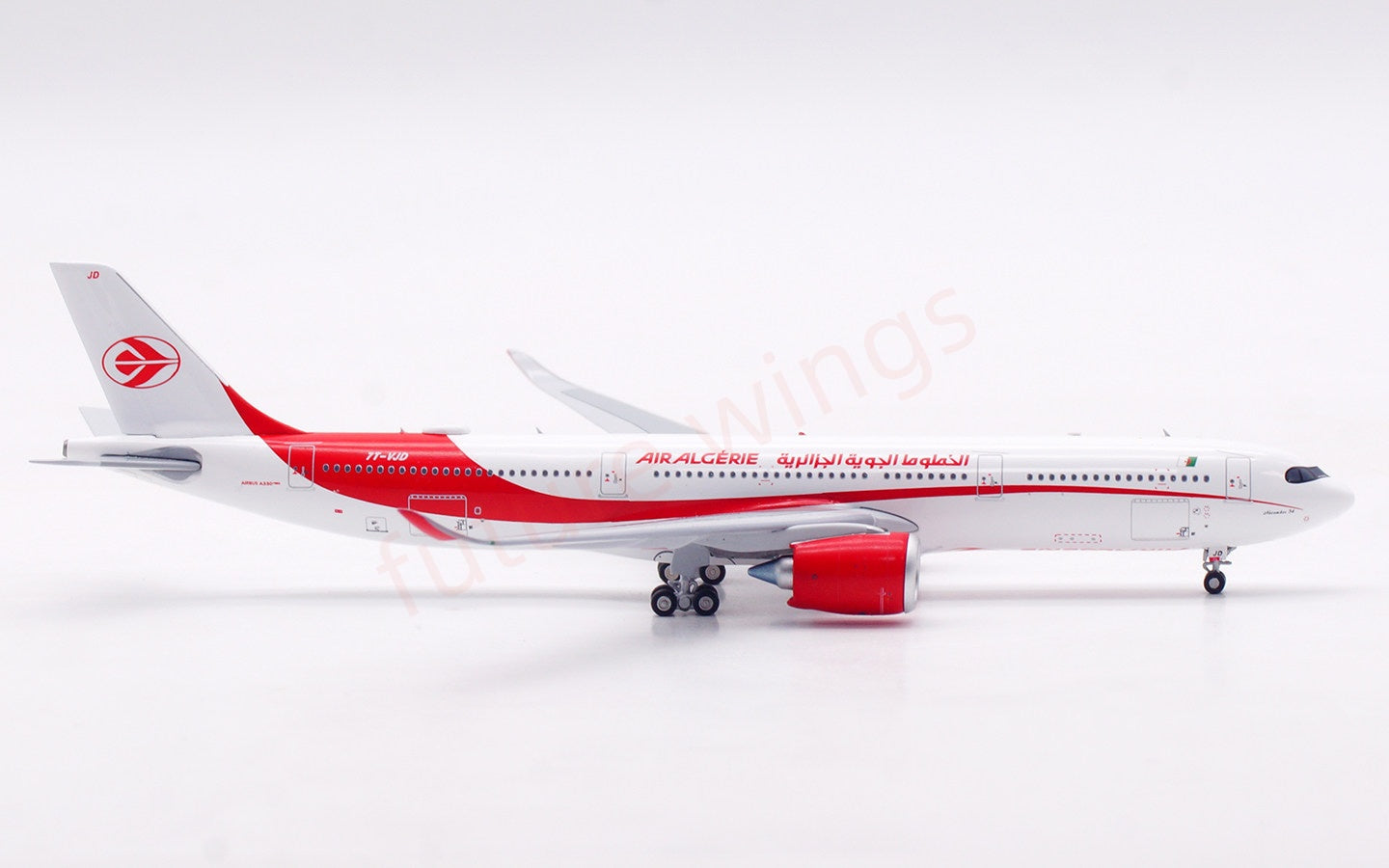 1:400 Aviation400 Air Algerie A330-900NEO 7T-VJD Aircraft Model Tractor+Stand